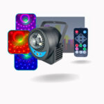 globo multi efeito 3 em 1 bola maluca rgbw 35w dmx