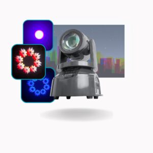 Moving Strobo Led Head Led Beam 100w Rgbw E Gobo Giratório